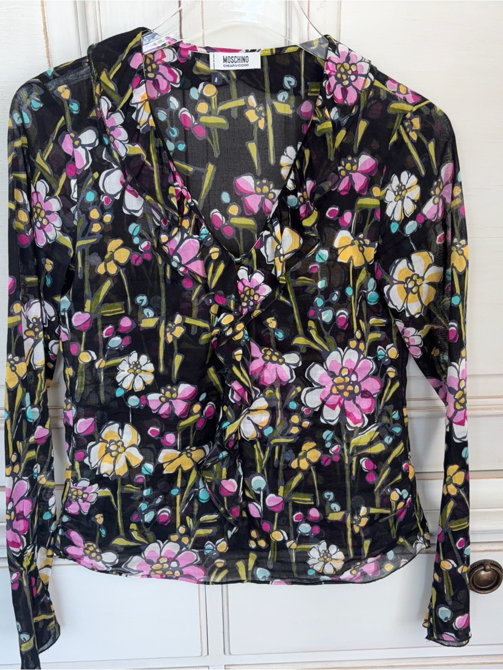 Floral Blouse by MOSCHINO